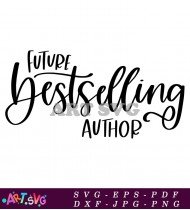 Bestselling Author Design For Book Promotion SVG