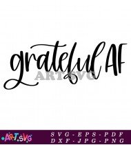 Gratitude Quotes For Positive Thinking SVG