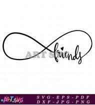 Best Friends Forever Infinity Symbol Design SVG 2