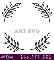 Classic Floral Border For Any Occasion SVG