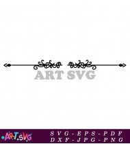 Black and White Abstract Vector Design SVG