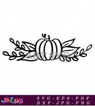 Beautiful Black Leaf Silhouette Vector Art SVG