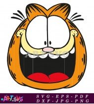 Garfield Comic Strip Cartoon Character Illustration SVG 1