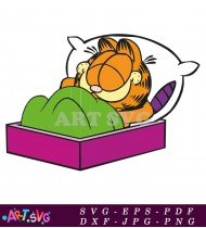 Garfield Cartoon Character Classic Comic Strip SVG 3