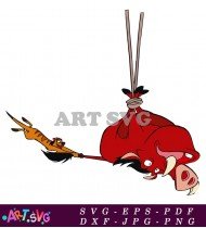 Timon And Pumba Together Cartoon Illustration SVG