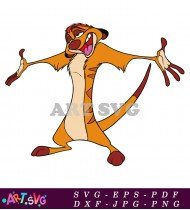 Timon Cartoon Character The Lion King Image SVG