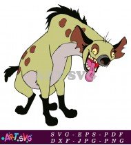 The Lion King Cartoon Character Hyena SVG 1