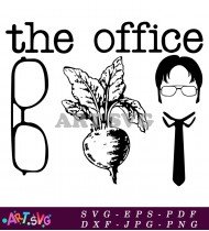 The Office Funny Quote Beet Dwight SVG 1