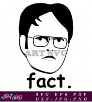 The Office Fact Funny Quotes SVG