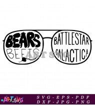 Bears Beets Battlestar Galactica SVG 1