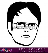 Dwight Schrute The Office SVG