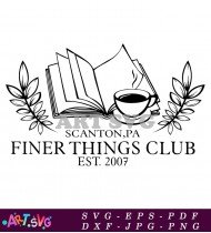 Finer Things Club Scranton Office SVG 1