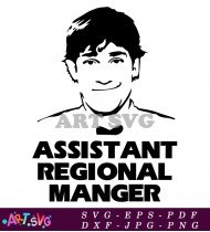 Assistant Regional Manager Dwight Schrute Office SVG 1