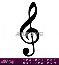 Music Symbol Tiktok Logo Design SVG 1