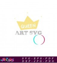 Queen TikTok Symbol Social Media Logo SVG