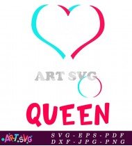 TikTok Queen Logo Design Template Graphic SVG