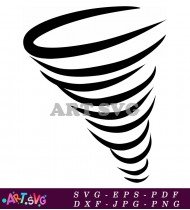 Tornado Image Clipart for Presentation Designs SVG