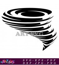 Free Tornado Clip Art Vector Illustration SVG 2