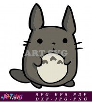 Totoro Cartoon Character Cartoon Image SVG