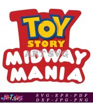 Toy Story Midway Mania Design SVG