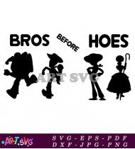 Toy Story Bros Before Hoes Clip Art Design SVG 1