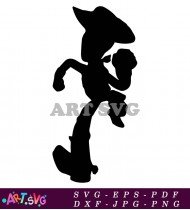 Toy Story Friends Character Silhouette Clip Art Design SVG