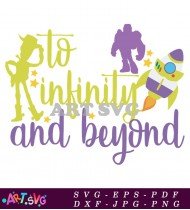 To Infinity and Beyond Cowboy Hat Design SVG 1