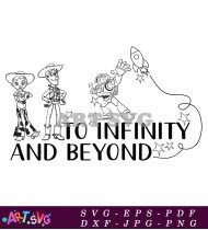 To Infinity and Beyond Toy Story Design SVG 2