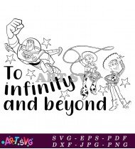 To Infinity and Beyond Cowboy Hat Design SVG 2