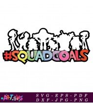 Toy Story Squad Goals Cartoon Character Design SVG