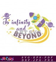 To Infinity And Beyond Toy Story Design SVG 5