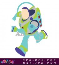 Toy Story Buzz Lightyear Character Design SVG