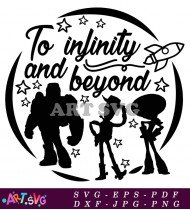 To Infinity And Beyond Toy Story Design SVG 7