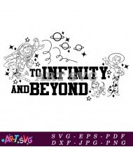 To Infinity Beyond Toy Story Character SVG 1