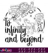 To Infinity Beyond Toy Story SVG 1