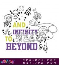 To Infinity Beyond Toy Story SVG 2