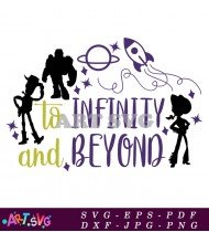 To Infinity Beyond Toy Story SVG 3