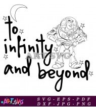 To Infinity And Beyond Toy Story SVG 1