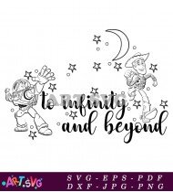 To Infinity Beyond Toy Story SVG 4