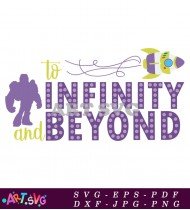 Buzz Lightyear To Infinity and Beyond Quote SVG 1