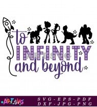 To Infinity and Beyond Toy Story SVG 2