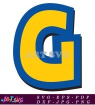 Toy Story Letter G Party Decorations Alphabet SVG