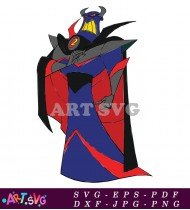 Toy Story Emperor Zurg Cartoon Clip Art SVG 1