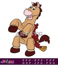 Toy Story Bullseye Horse Cartoon Clip Art SVG 1