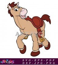 Toy Story Bullseye Horse Cartoon Clip Art SVG 2