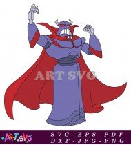 Emperor Zurg Toy Story Character Villain Purple SVG