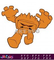 Lots-o-Huggin' Bear Toy Story Character Orange SVG