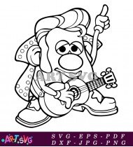 Mr Potato Head Toy Story Musical Character SVG