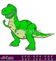 Rex From Toy Story Disney Cartoon T-Shirt SVG