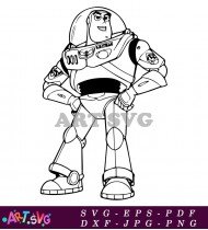 Buzz Lightyear From Toy Story Disney T-Shirt SVG 4